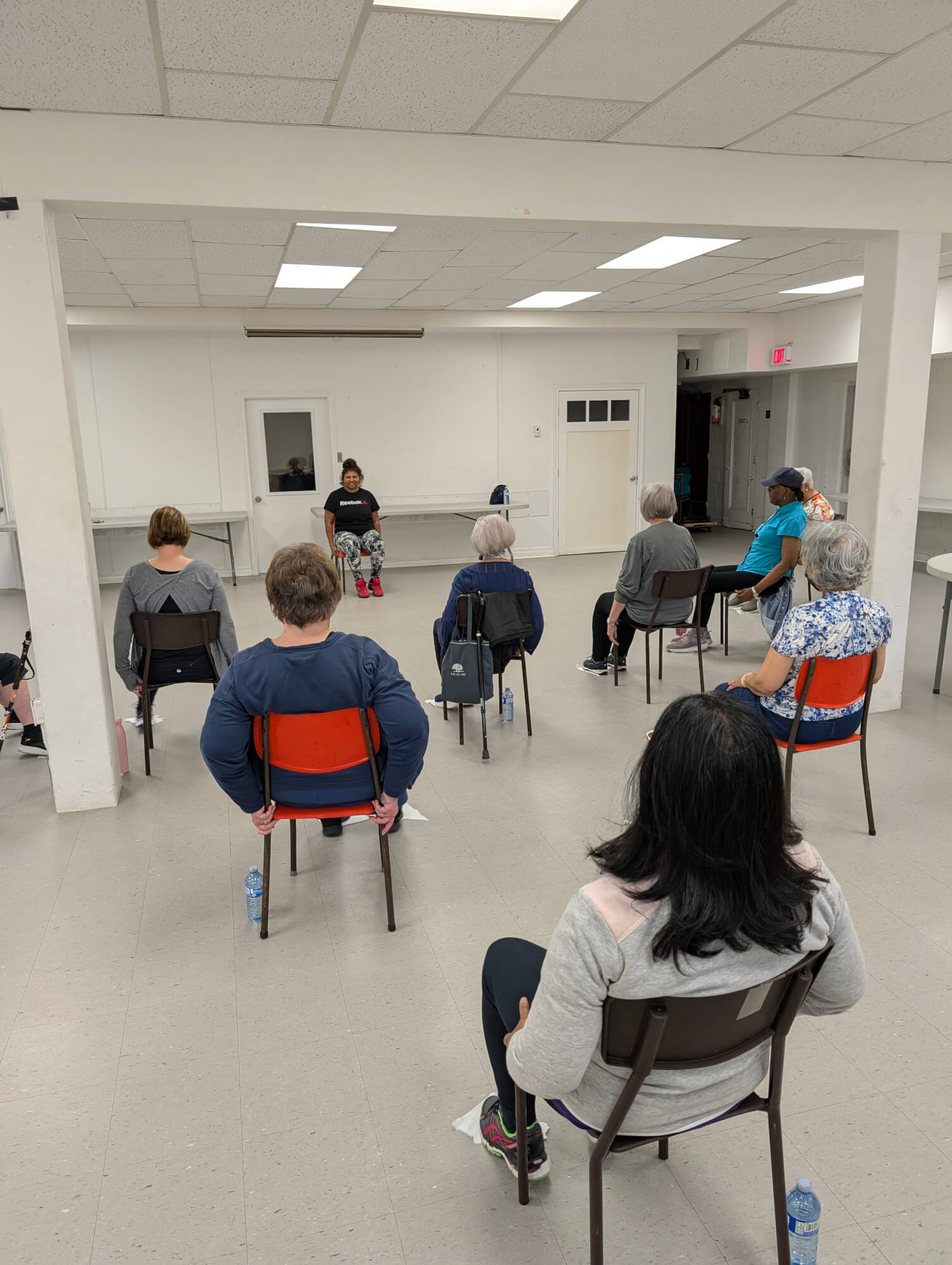 Our Tuesday over 55 exercise classes have begun. Join us.