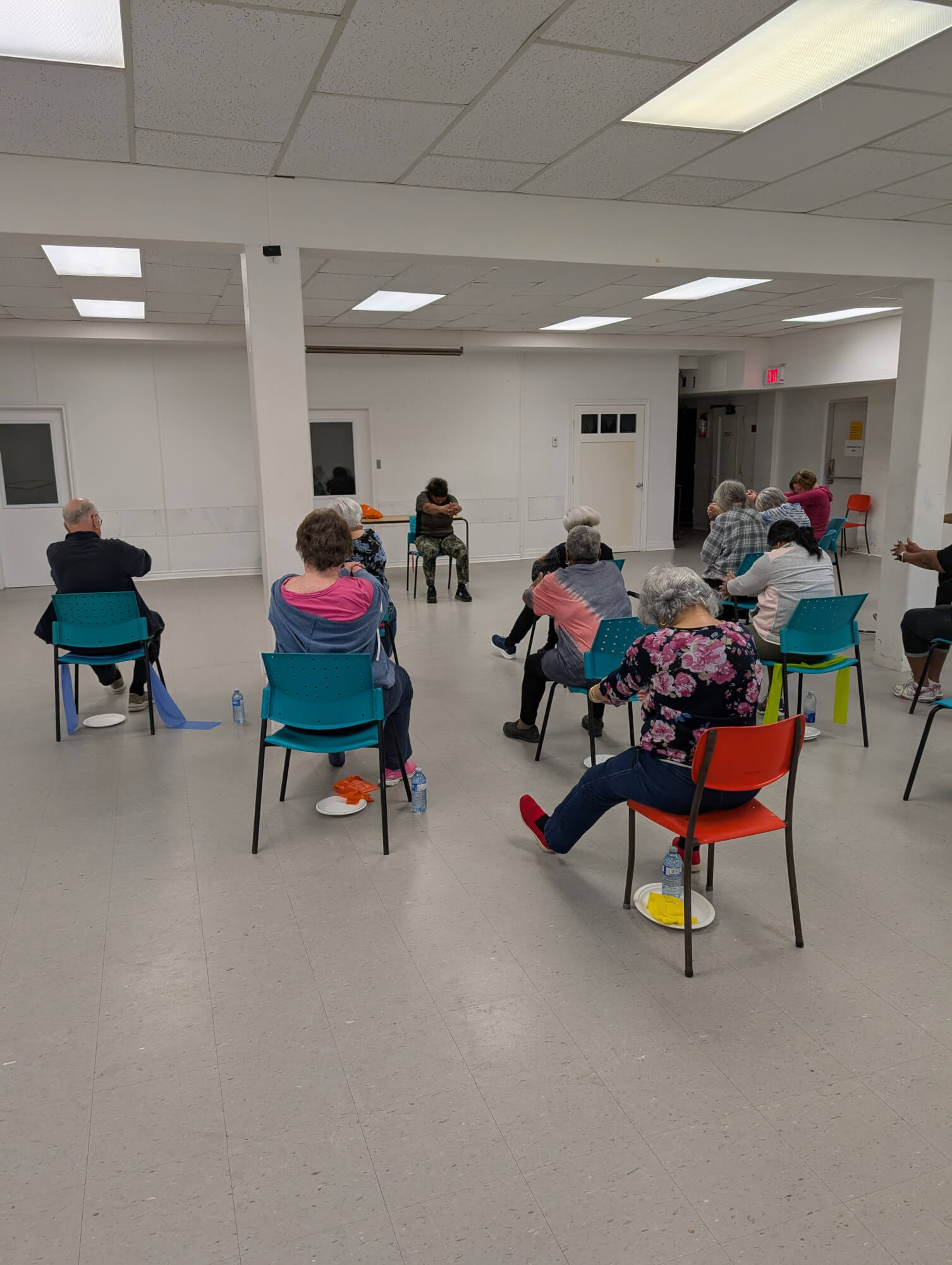 Our Tuesday over 55 exercise classes have begun. Join us.